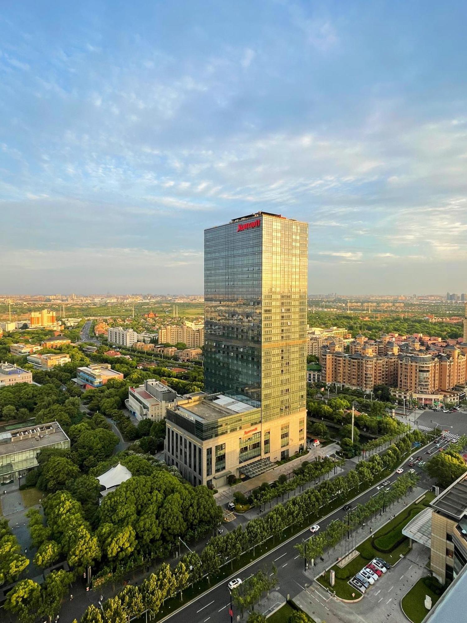 Shanghai Marriott Hotel Pudong East Kültér fotó