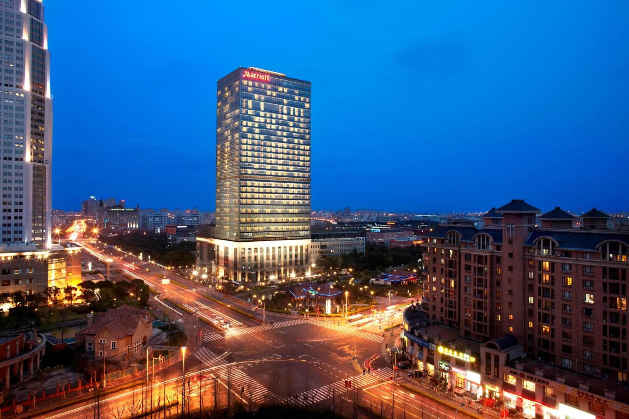 Shanghai Marriott Hotel Pudong East Kültér fotó