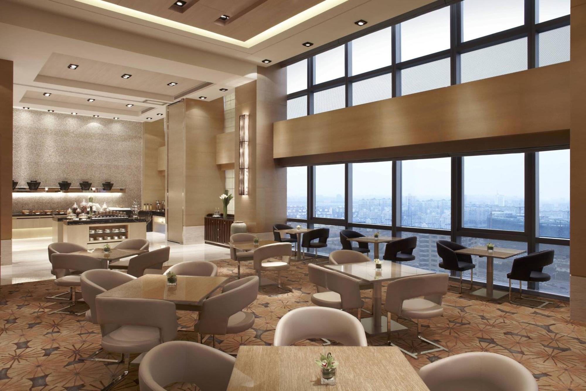 Shanghai Marriott Hotel Pudong East Kültér fotó