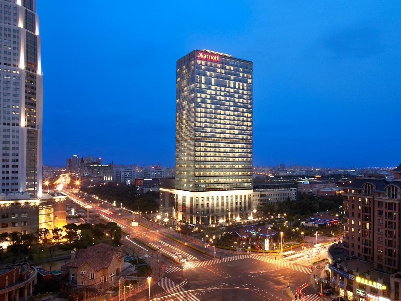 Shanghai Marriott Hotel Pudong East Kültér fotó